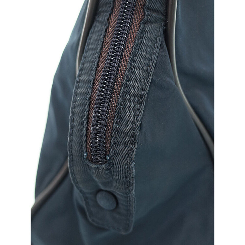 Prada closure zip nylon Tessuto handbag top Blue - Picture 5 of 9